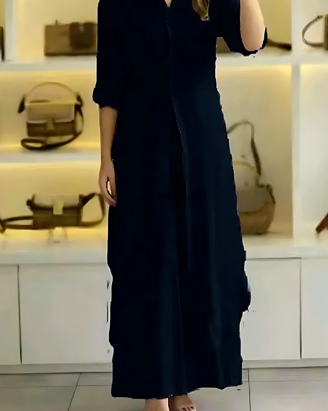 Conjunto Clara | Linho Premium (Estilo Europeu)