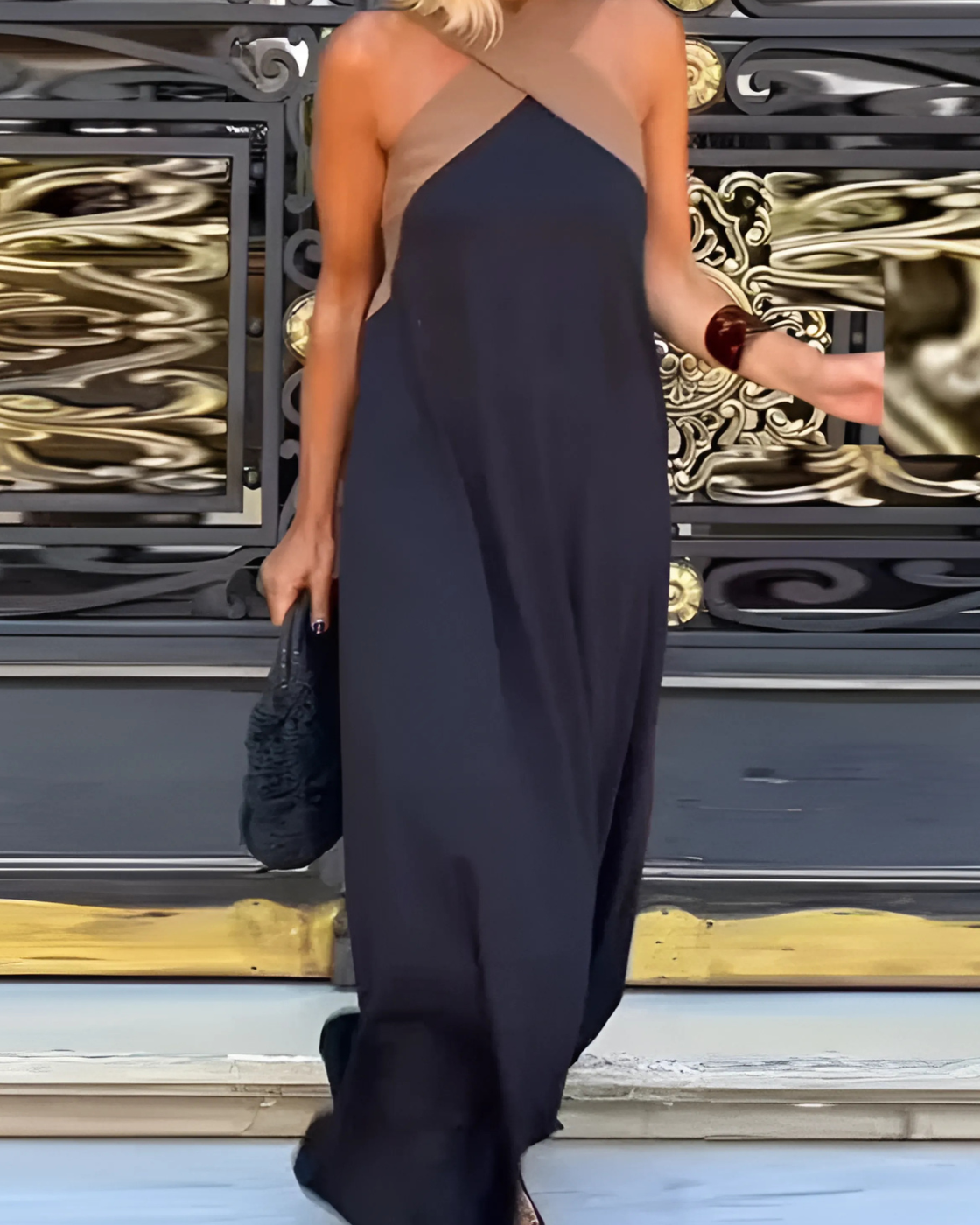 Vestido Diana | Sem Manga - Fresco e Soltinho (Estilo Italiano)