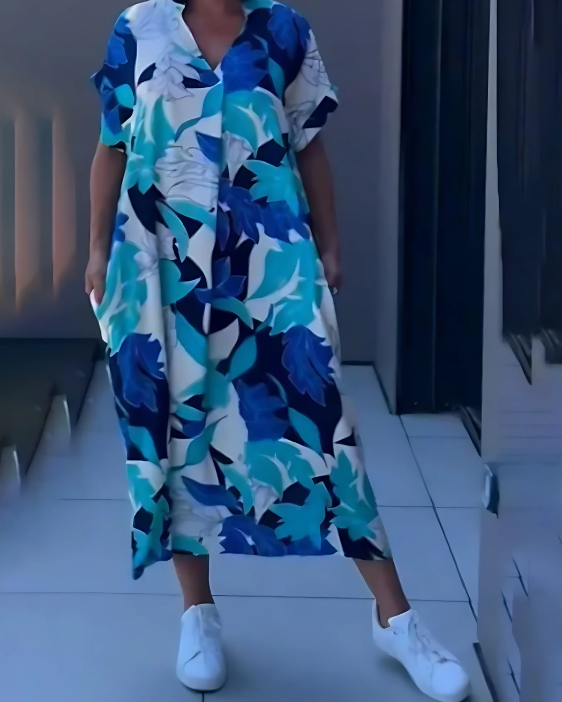 Vestido Ambrose | Decote em V - Fresco e Soltinho (Primavera 2025)