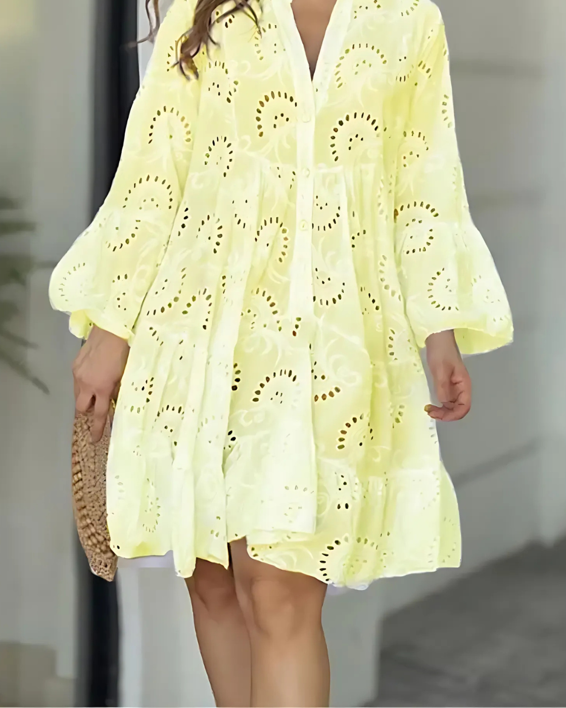 Vestido Bruna | Algodão Premium (Casual Europeu)