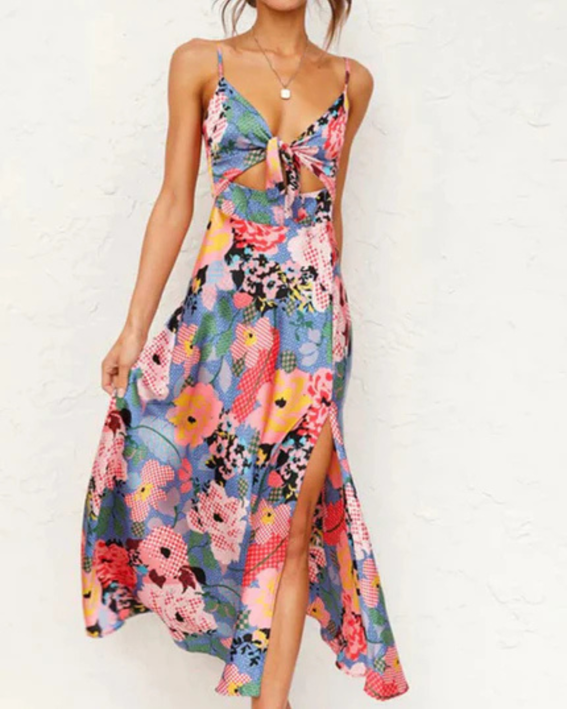 Vestido Floral Amélia - Soltinho e Fresco