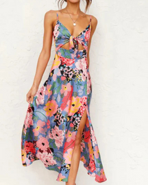 Vestido Floral Amélia - Soltinho e Fresco