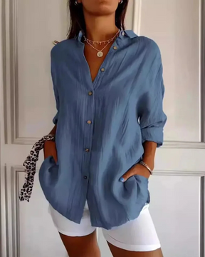 Camisa Ivy de Linho e Algodão