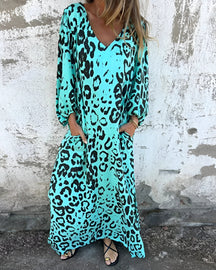 Vestido Pérola - Decote em V | Super Leve e Solto - Vintage (Primavera 2025)