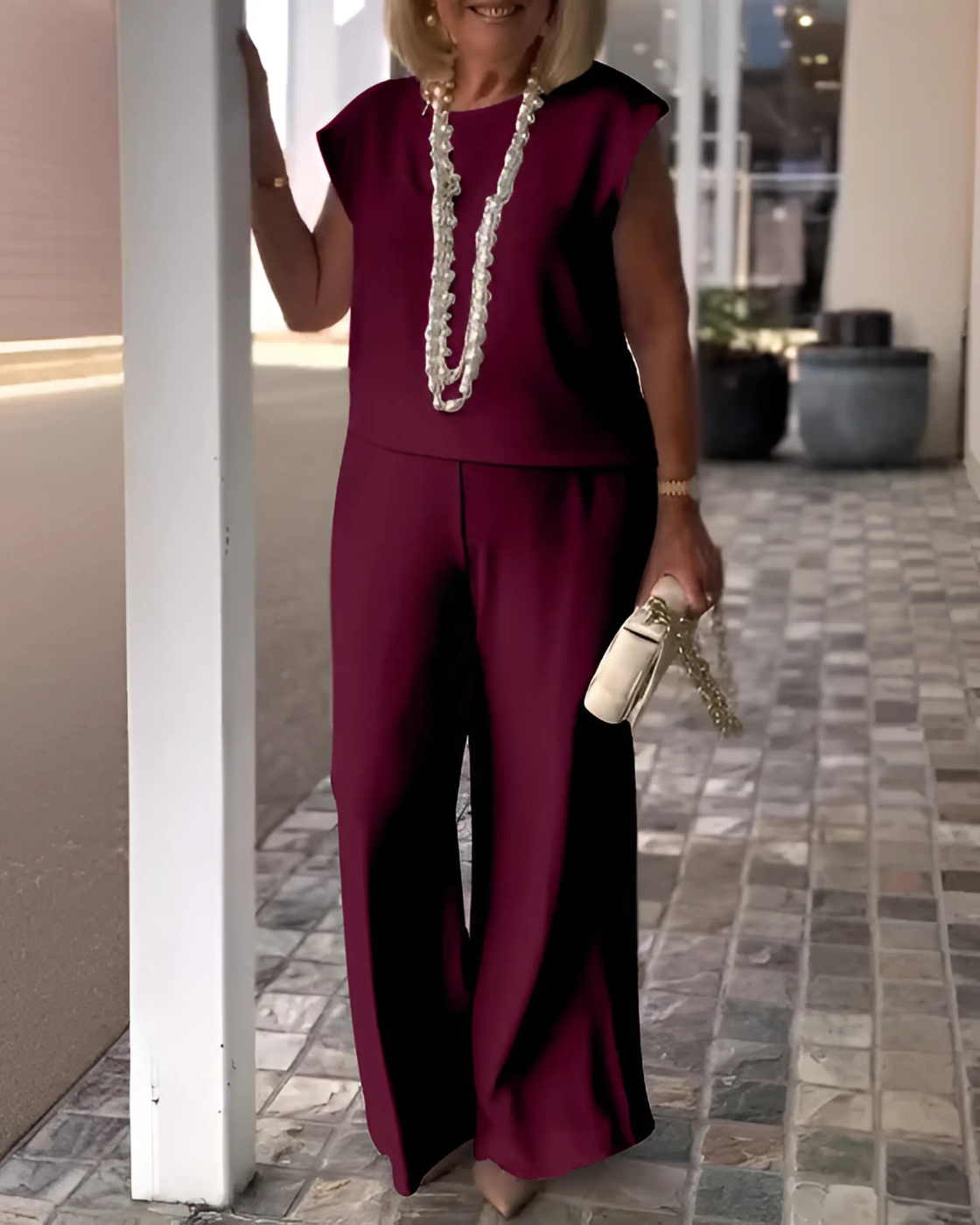 Conjunto Elizabeth | 2 Peças - Linho Premium (Estilo Casual)