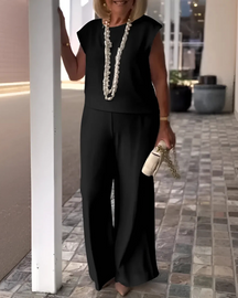 Conjunto Elizabeth | 2 Peças - Linho Premium (Estilo Casual)