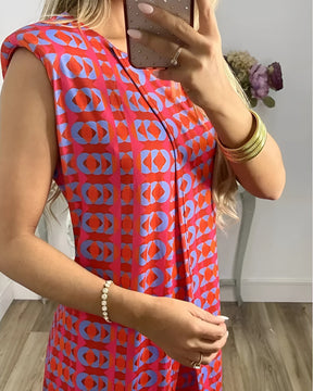 Conjunto Helena |  Sem Manga  - Linho Premium (Estilo Europeu)