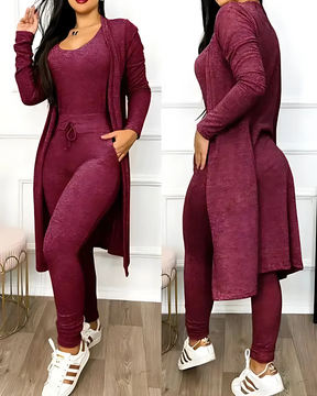 Conjunto Karamella | 2 Peças - Linho Premium (Estilo Europeu)