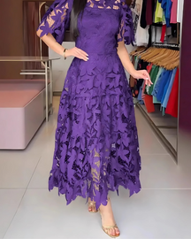 Vestido Marton | Renda - Primavera 2025 - (Estilo Europeu)