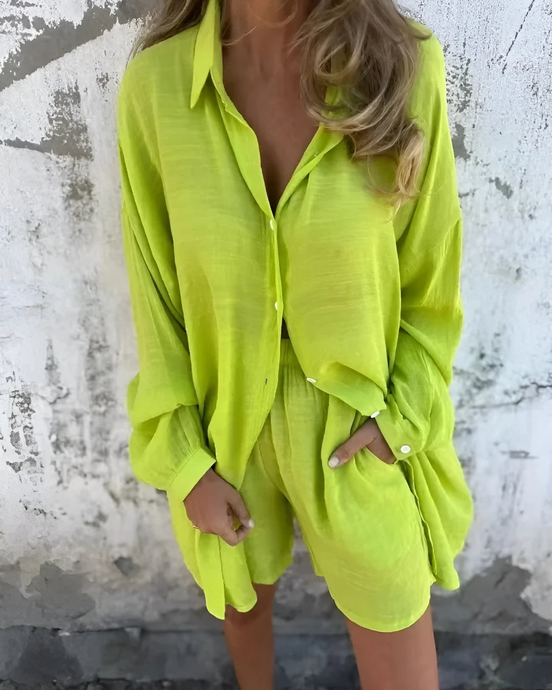 Conjunto Olivia | 2 Peças - Linho Premium (Leve e Soltinho)