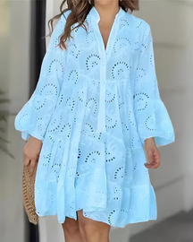 Vestido Bruna | Algodão Premium (Casual Europeu)