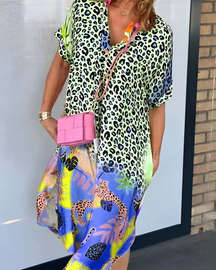 Vestido Yone | Decote em V - Leve e Soltinho (Primavera 2025)